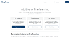 Desktop Screenshot of mingpress.com